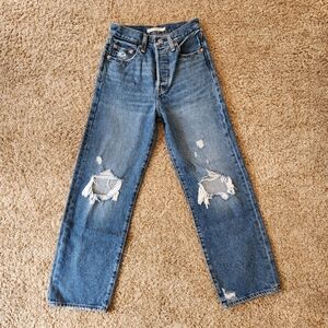 Levi's Ribcage Straight Ankle